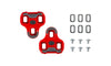 Pedalų plokštelės Cleats Keo Grip/raudona