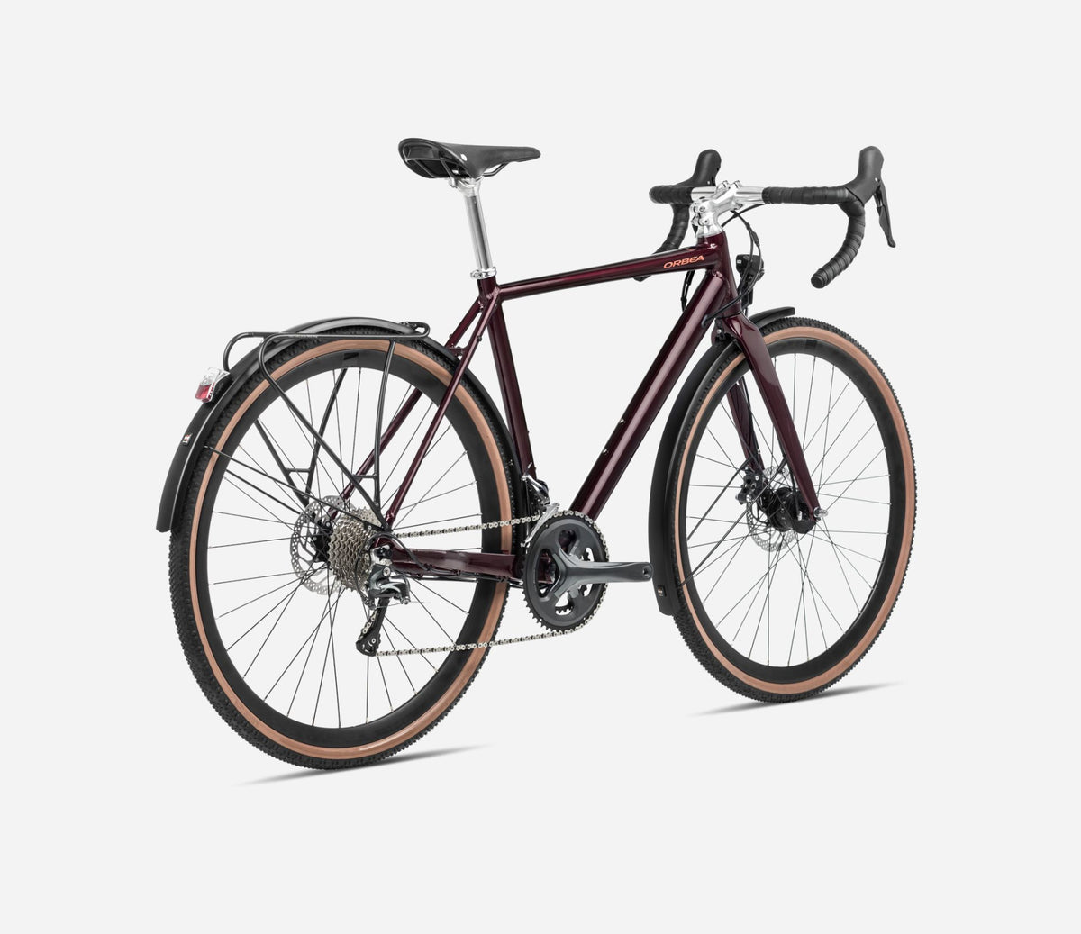 Orbea VECTOR DROP Metallic Burgundy Red (Gloss) - miesto dviratis