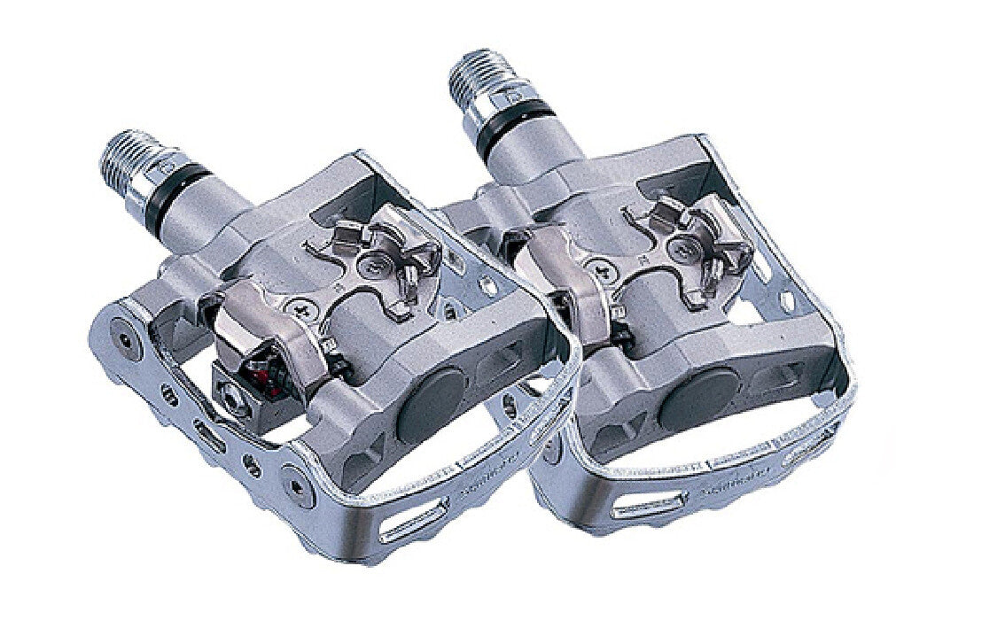 Pédales Shimano PD-M324 – Double Face : Plateforme Et SPD, Pour VTT Et Ville
