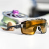 Akiniai Smith WILDCAT / Matte Gray Marble + ChromaPop Polarized Bronze Mirror
