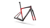 S-Works Crux 5 Frameset - FACT 12r Carbon Cayenne Metallic/Red Tint/White Silver Metallic