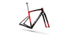 S-Works Crux 5 Frameset - FACT 12r Carbon Cayenne Metallic/Red Tint/White Silver Metallic
