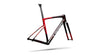 S-Works Crux 5 Frameset - FACT 12r Carbon Cayenne Metallic/Red Tint/White Silver Metallic