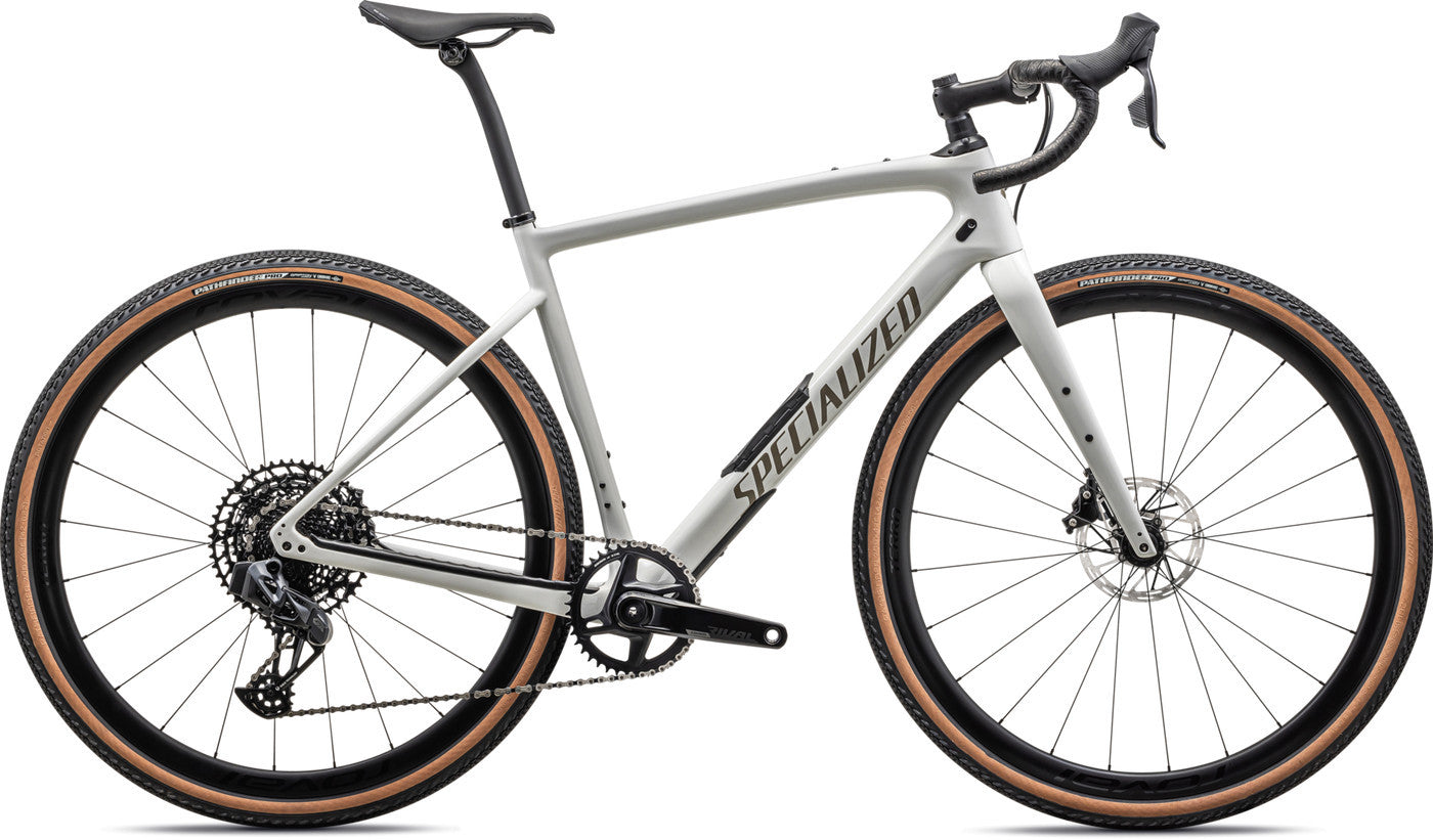 Specialized DIVERGE EXPERT CARBON DUNEWHT TPE gravel dviratis